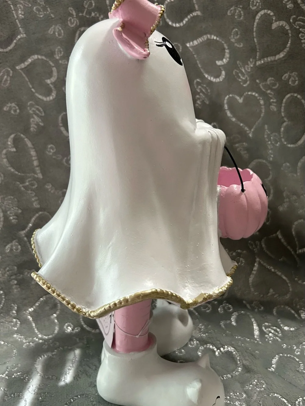 NEW Mystic Large Blush Kids Pink & White Ghost Costume Trick-or-Treat Accessory
